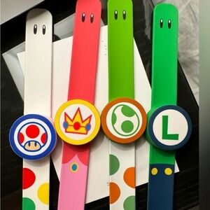 Peach and mushroom band